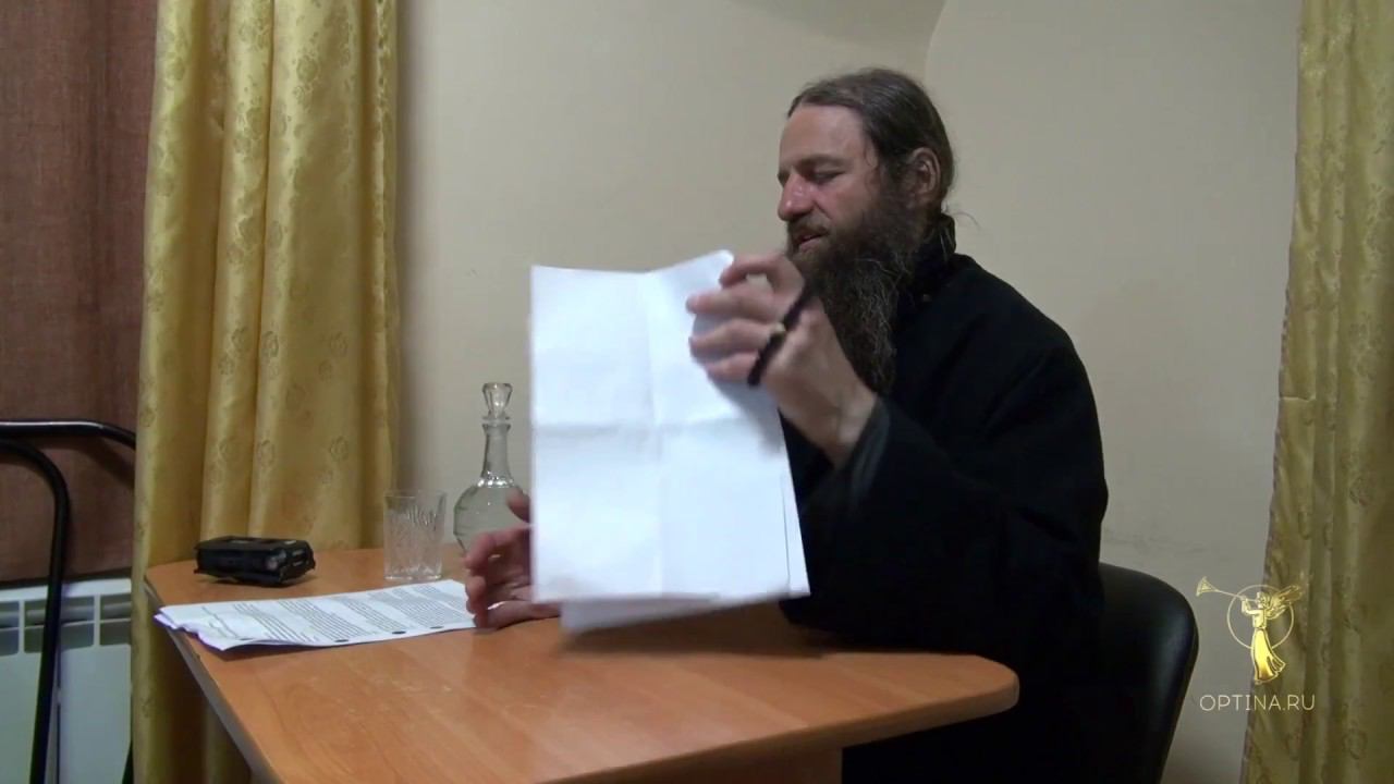 Иеромонах Нил Парнас отвечает на вопросы в доме паломника 12.06.2018
