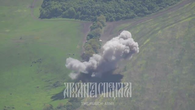 Нанесение удара по полигону всу под Харьковом.