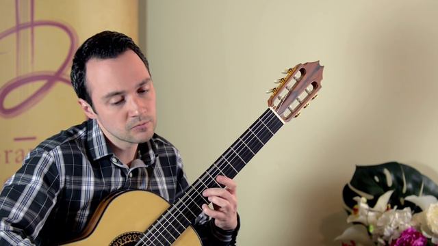 Fernando Mazza 2015 concert classical double top guitar