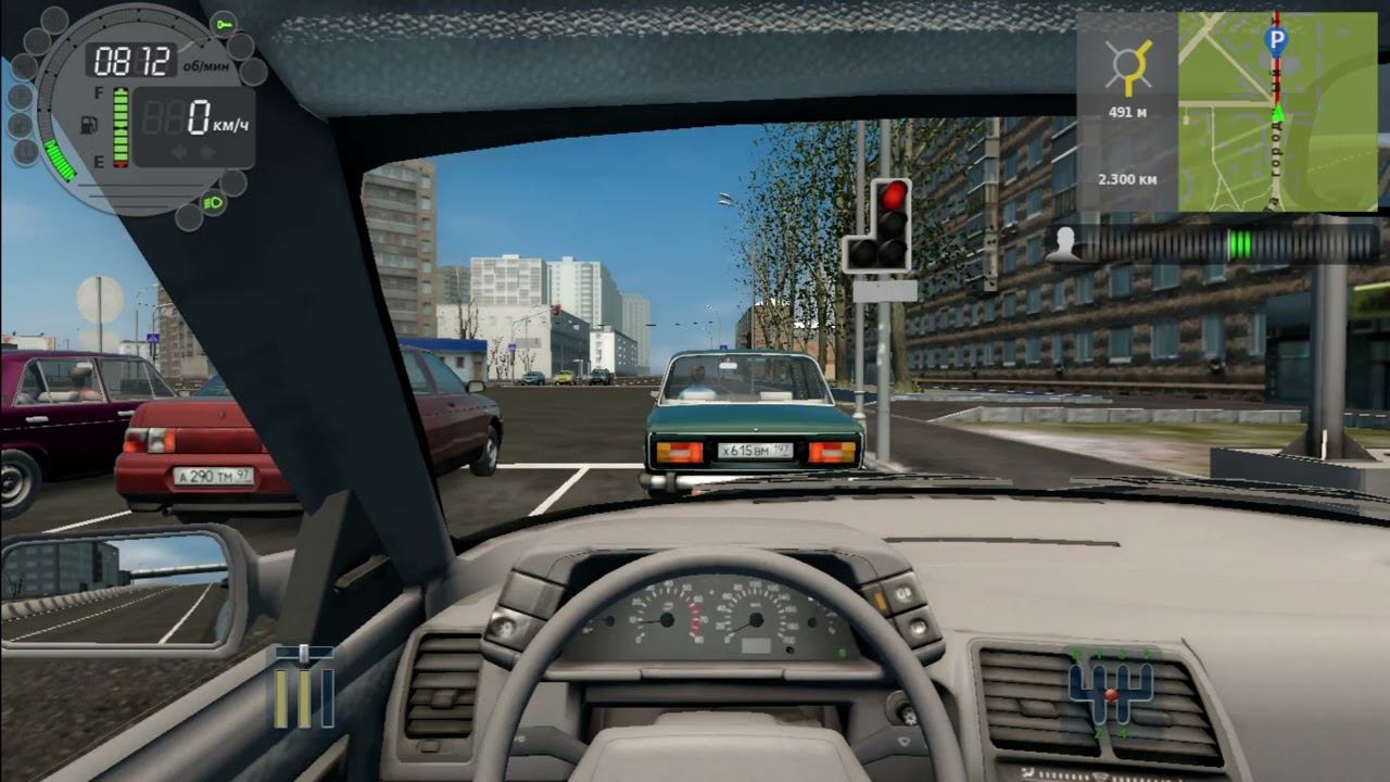 1) City Car Driving 424 м Загородный пр-т - 3.241 км ул. Березовая - ул. Летняя