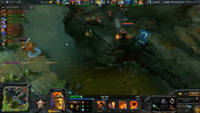 Raidcall League - Na`Vi vs Team Liquid game 1