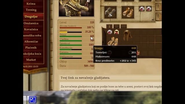 Gladiatus top world player