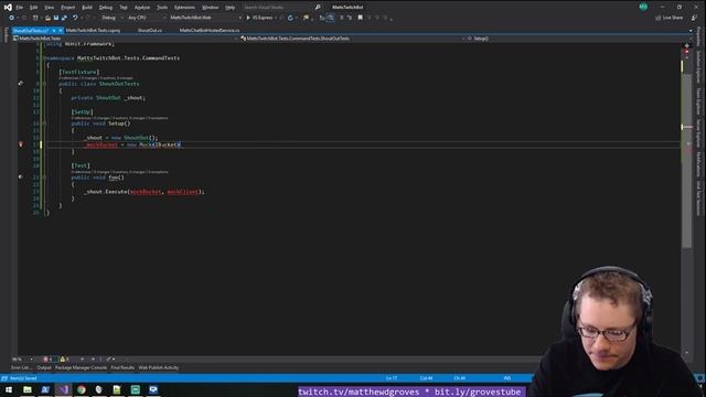 Live Coding with Matt Groves - Episode 30 - ACID and NoSQL, Java, and working on the chat bot