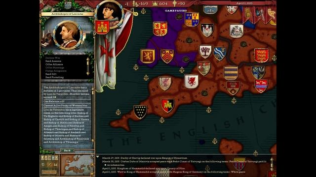 Let's Play Crusader Kings: Deus Vult - Part 14 - Civil War