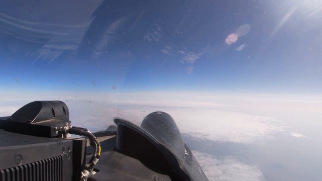 Боевая работа экипажей Су-35 ГрВ Центр