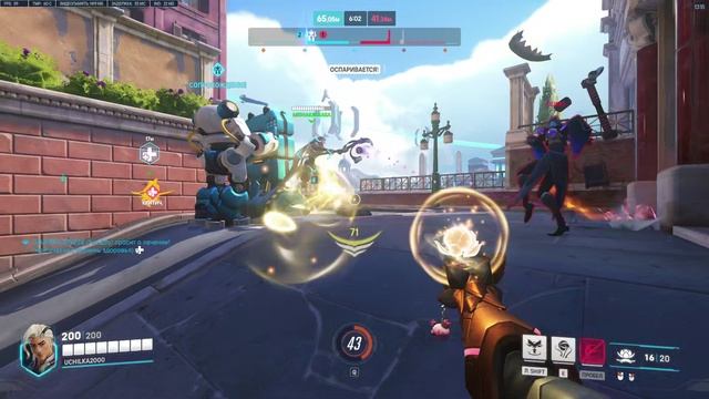 Overwatch 2 чел с розочкой