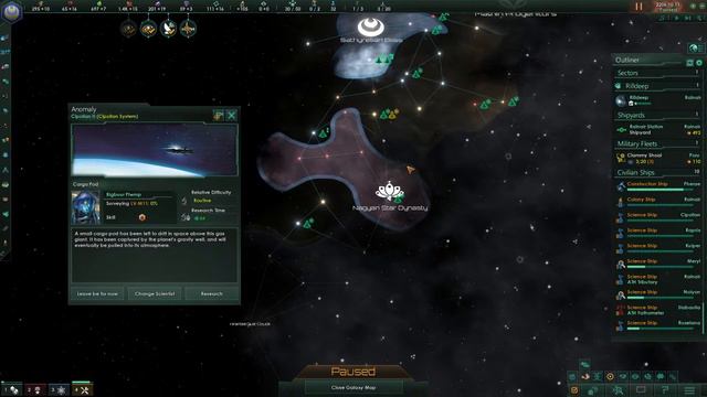 Stellaris AQUATICS Live Part 1 - Grand Admiral and a bit of RP Deeper, Jellyfish! Sathyrelian Bliss