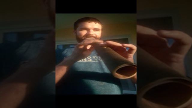 экспозиция двух толстых флейт Сякухати в тональности До