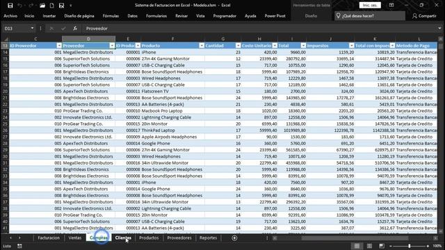 ¡Domina Excel y Crea un Sistema de Facturación Profesional desde Cero!