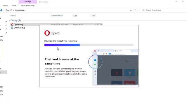How to Download and install Opera Browser In Pc or Windows 10,11,7,8.1