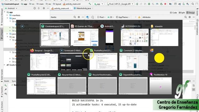 21 - Android - Distribución de componentes con Constraint Layout