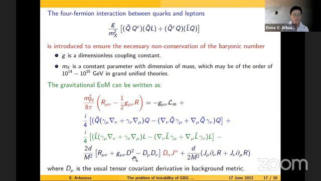 Workshop “Physics of the Early Universe”, June 17th, afternoon session 1