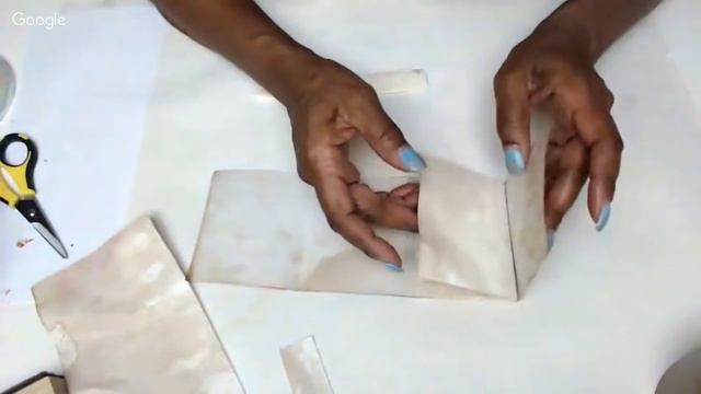 "Zines" using Tea Stained Distressed Papers