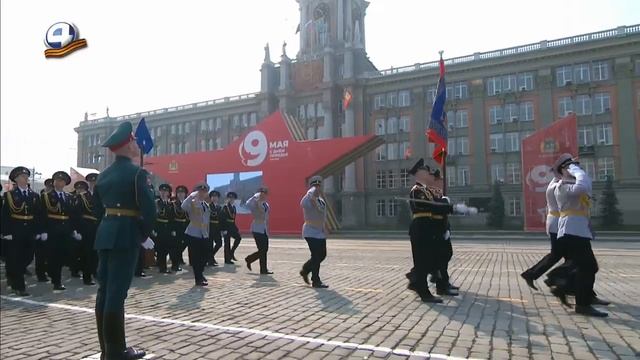 Участие личного состава УрЮИ МВД России в параде Победы 2023