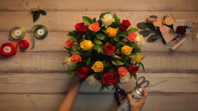 Букет «АКВАРЕЛЬНЫЙ ПЕЙЗАЖ»