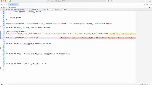What's New in Swift 5.9