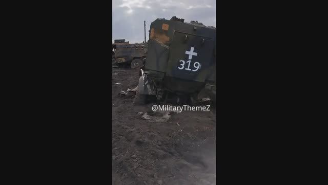ВС РФ уничтожили три турецких бронеавтомобиля "Kirpi", использовавшихся для эвакуации
