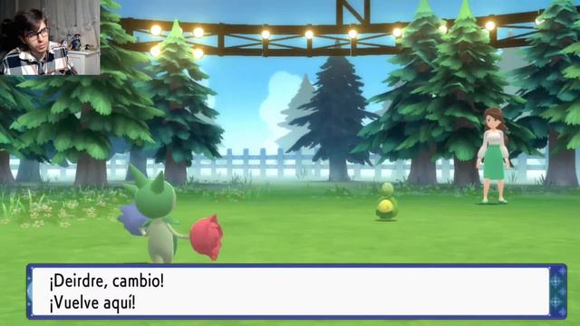 (Directo) POKÉMON DIAMANTE BRILLANTE #4 - Nos metemos en el jardín de Gardenia