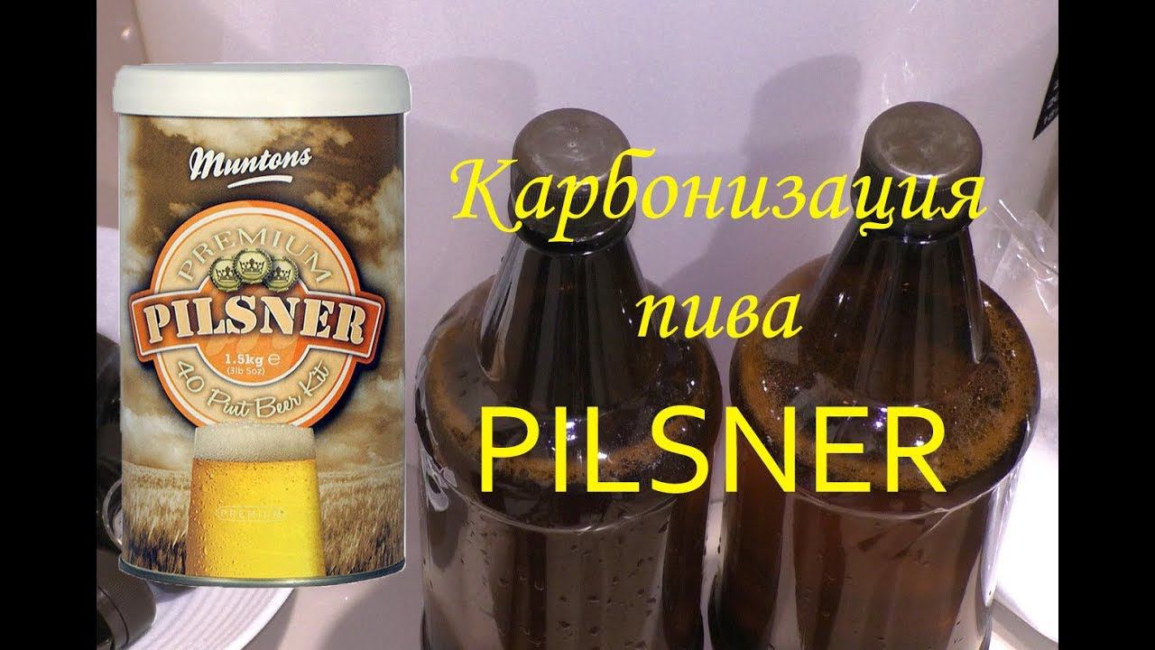 Разливаем на карбонизацию пива из охмеленного экстракта "PILSNER"