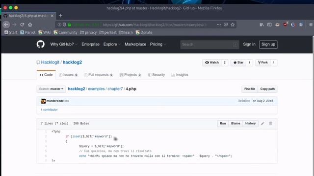 HACKLOG 2x18 - Attacchi XSS (Guida Cross Site Scripting)
