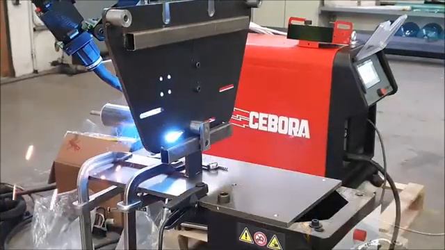 Preliminary welding tests with Cebora - Industry 4.0