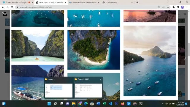 Membuat UI dengan Bootstrap || UI Utama