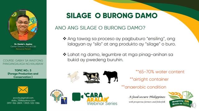"Forage Production and Conservation"