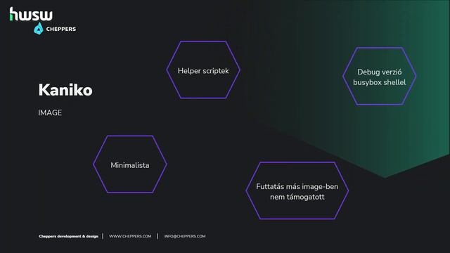 Konténer image-ek készítése Kubernetes alatt, biztonságosan