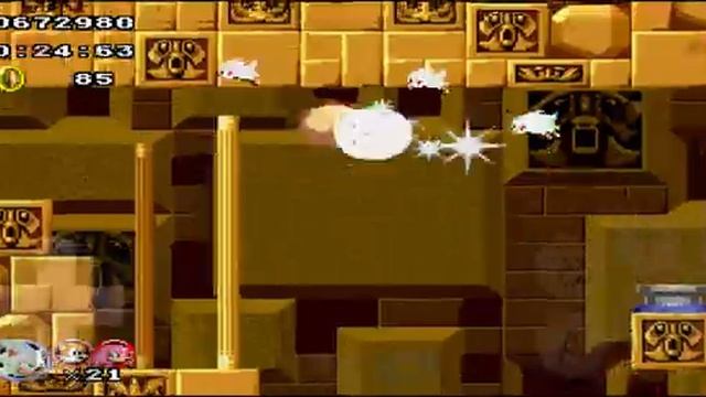 [RS] Sonic Classic Heroes: Sonic 1 Levels Speedrun-longplay as team Hyper