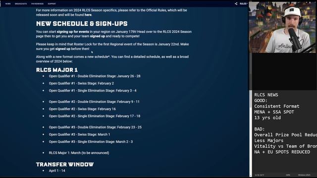 RLCS 2024 ANNOUNCEMENT