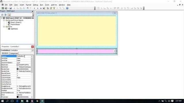 PART 24 - COMBOBOX MULTIPLE COLUMN VALUE TO LISTBOX IN USERFORM TAMIL