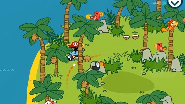 Pango PIRATE #2 Saves FRIENDS Hilarious ADVENTURE Game cartoon for kids GAME for kids.