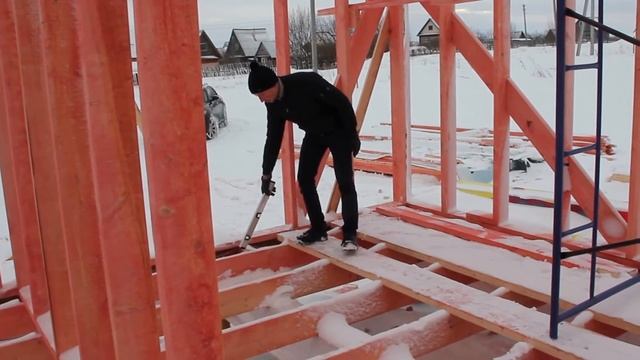 Строительство каркасного дома. Возведение стен в каркасном доме - КРЕПОСТЬ.