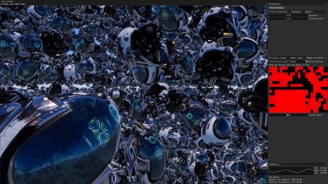 GPU-Driven Indirect Rendering with Hi-Z Occlusion Culling Demo