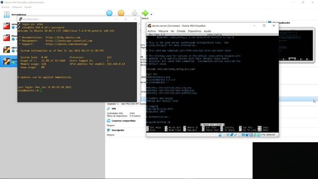 Configurar puerto SSH en Ubuntu server