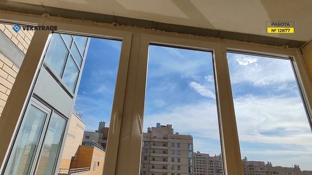 №12877 Верности 17 Остекление балкона ЖК Академ Парк
