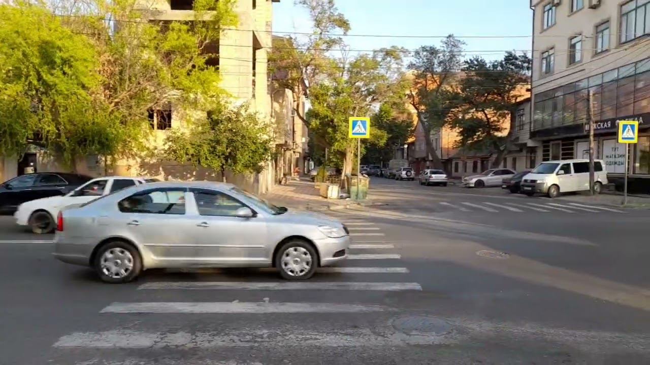 Dakhadaeva street. Makhachkala. Russia. Дахадаева Махачкала.