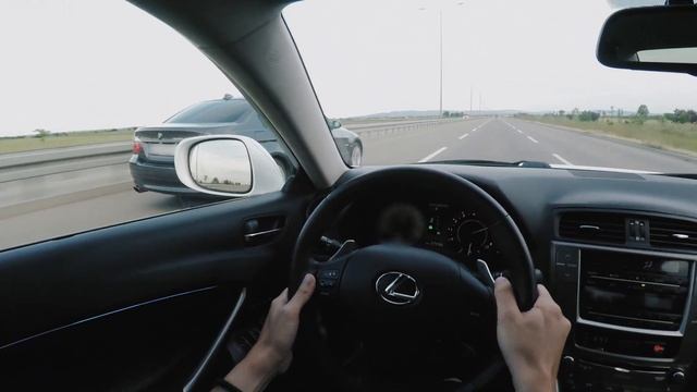 Lexus IS250 vs BMW E90 320D [Stage 1] [0-200kmh]