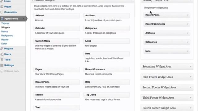 How To Use Widgets on Wordpress Blogs