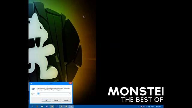 How to open Run in Windows 8