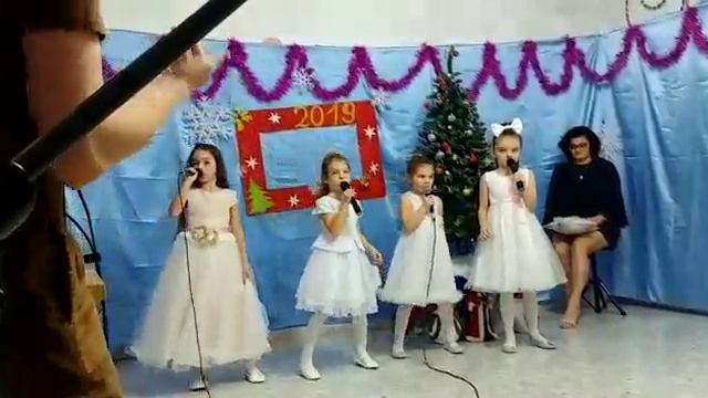 НОВЫЙ ГОД 2019  Падают снежинки прямо на реснички