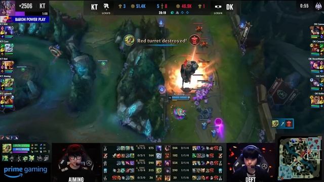 KT vs DK Highlights Game 1 R5 Worlds Main Event 2023 KT Rolster vs Dplus KIA by Onivia