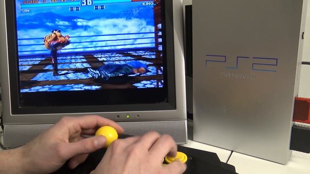 Tekken 3 HORI Arcade '90 Retro Fightstick Review & Gameplay