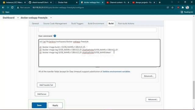 Jenkins Freestyle End to End Complete DevOps project | Github | Dockerhub| Dockerhost | Jenkins |