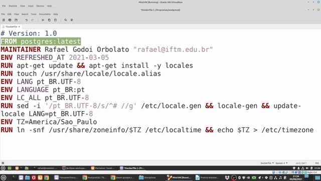 Instalação do PostgreSQL e do pgAdmin com Docker no Linux Mint 20.2