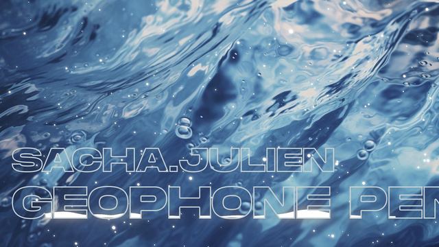 Sacha.Julien - Geophone penstock water
