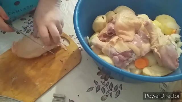 Обычный день готовим курицу в духовке