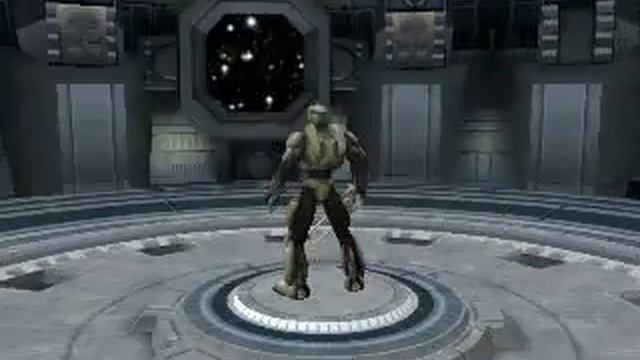 Freakin' master Chief from Halo in Spore!