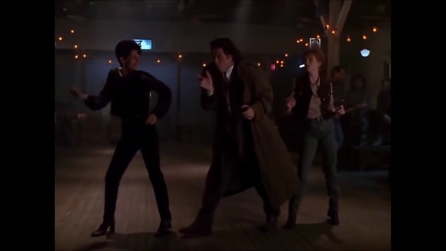  John Travolta Dance scene \\ Michael