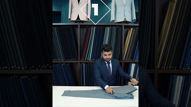 Как сложить и повесить брюки на вешалку?
